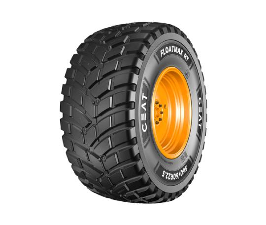 set of 4 560/60R22.5 CEAT Flotation RT Steelbelted tyres